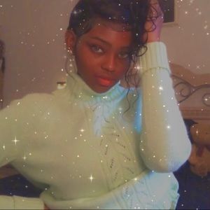 Green Knit Long Sleeve